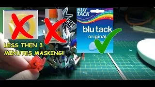 GUNPLA MASKING TUTORIAL[CHEAT CODE] - FAST MASKING!!