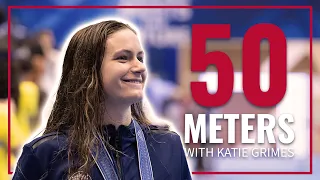 Katie Grimes Responds to Bella Sims, Talks Training and More in 50 Meters