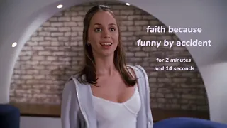 faith lehane being funny by accident for 2 mins and 14 secs | buffy the vampire slayer