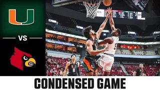 Miami vs. Louisville Condensed Game | 2022-23 ACC Men’s Basketball