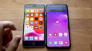 iPhone SE (2020) Vs Samsung Galaxy S10e Speed Comparison