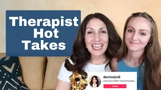 My Therapist Hot Takes - Therapist Mom Show Ep 1