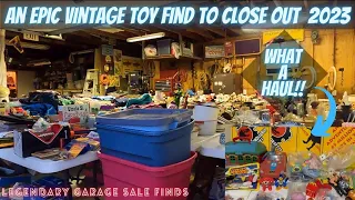 Legendary Garage Sale Finds: last vintage toy finds of 2023