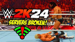 The WWE 2K24 Online Servers NEED FIXING!