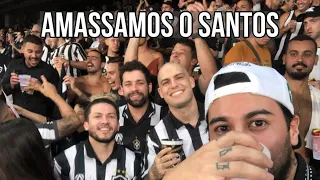 Botafogo 3 x 0 Santos  l  DESPEDIDA DO NILTON SANTOS COM BAILE NO PEIXE!