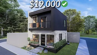 (6x7 Meters) Modern House Design | 2 Storey House Tour (2 Bedrooms) | VERY Original House