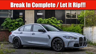 BMW G80 M3 Comp Break In Service / First Drive & Steering Update