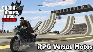 GTA V Online Versus #18: RPG Vs Motos #MontaNoAquário