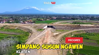 Progres Pembangunan Pintu Tol Sampai SIMPANG SUSUN NGAWEN Terlihat SEMAKIN NYATA