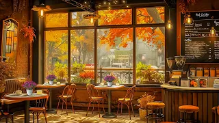 Cozy Cabin Porch Coffee Shop Ambience with Smooth Jazz Music to Relax/Study/Work to #5