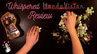 ASMR | Whispered WandaVision Review while Putting Together Avenger Puzzle