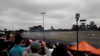 Acidente largada Stock Car Autodromo de Curitiba Maio de 2015