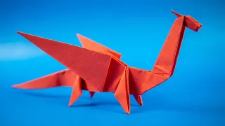 Dragón de Origami | Como Hacer un Dragón de Papel  🐲