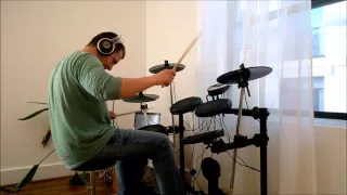 Britney Spears "Criminal" drum cover. Alesis DM-6