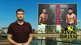 UFC Fight Night 106 : Belfort vs Gastelum Full Fight Video Breakdown with Flyin' Brian J