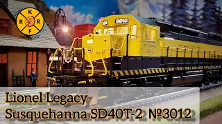 New: Unboxing and Review Lionel Legacy Susquehanna SD40T-2