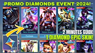 GUIDE ON HOW TO USE PROMO DIAMONDS 2024! MOBILE LEGENDS BANG BANG