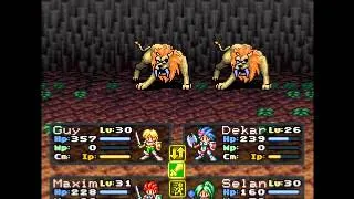 Lufia 2 Rise of the Sinistrals - Boss 12 : Lion x2