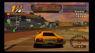 Need For Speed: Hot Pursuit 2 (PS2) - Lamborghini Murciélago vs. Police