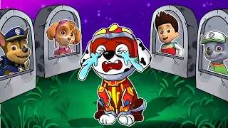 Paw Patrol The Mighty Movie | Marshall Goodbye All Friends - Very Sad Story | Rainbow Friends 3