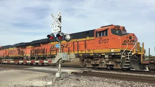 A Wednesday Evening on the BNSF Chillicothe sub Ancona, IL w/ a SD75M leading baretables 09/02/ 20