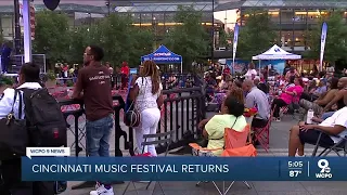 Cincinnati Music Festival returns in full force