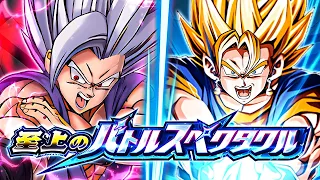 EZA LR STR SUPER VEGITO VS. BEAST GOHAN! SUPREME BATTLE SPECTACLE! (DBZ: Dokkan Battle)