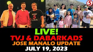 EAT BULAGA! TV 5 LIVE STREAMING July 19 2023 | TITO VIC and JOEY DABARKADS | JOSE MANALO UPDATE