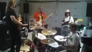 Trout Brothers Band Rehearsing