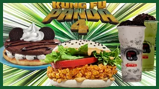 Official Kung Fu Panda 4 Food Promotions - Po Burger & Pancakes ?!?