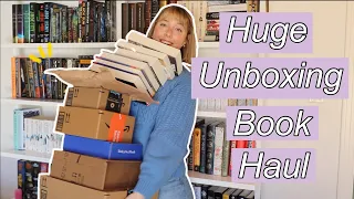 HUGE UNBOXING BOOK HAUL (booktube made me buy it lol)