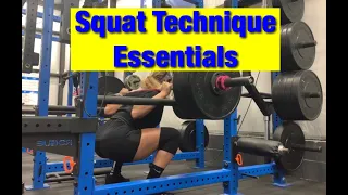 Squat Technique: Drive The Knees Forward and STOP "Sitting Back"