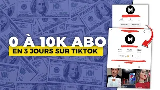 Comment je suis passé de 0 à 10.000 abonnés TikTok en seulement 3 jours !