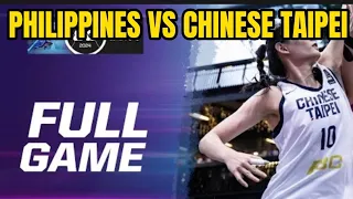 PHILIPPINES VS CHINESE TAIPEI / FIBA 3X3 2024 SINGAPORE