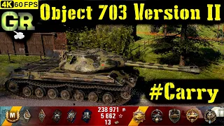 World of Tanks Object 703 II Replay - 10 Kills 5K DMG(Patch 1.7.0)