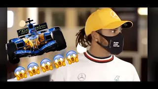 LEWIS HAMILTON shocked by ALONSO'S screaming Renault V10 ENGINE sound|| AbuDhabiGP|| REACTION