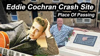 Eddie Cocrans Crash Site and Place of Passing. Famous Celebrity Graves