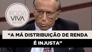 Roberto Campos sobre a distribuição de renda no Brasil | 1997