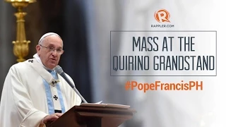 #PopeFrancisPH: Pope Francis Mass in Luneta