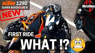 CRASHED MY BRAND NEW KTM 1290 Super Adventure R (2020) // First Ride, Crash & Future Upgrades