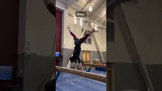 That was way scarier than I thought 😅 #gymnast #gymnastics #fail #fails #calisthenics #judge #coach