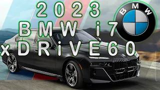 Новый 2023 BMW I7 xDrive60 - Интерьер, Экстерьер и Вождение!