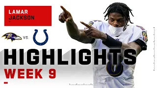 Lamar Jackson Highlights vs. Colts | NFL 2020