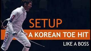 Epee Fencing - How to Destroy Toes Like the Koreans