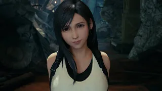 Tifa Catches Cloud Sneaking Off To Sector 7 (Replace Aerith with Tifa Mod) | FF7R Gameplay with Mods