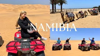 A Day in NAMIBIA | Desert Quad Bikes, Sand Boarding, Camels