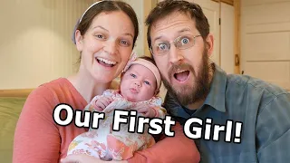 Family of 8 Welcomes Their FIRST GIRL ❤️