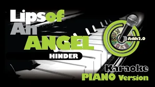 Lips of An Angel - Hinder (Piano Karaoke)