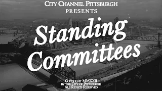 Pittsburgh City Council Standing Committees - 9/28/22