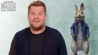 Peter Rabbit | On-set visit with James Corden "Peter Rabbit"